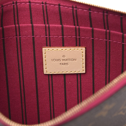 Louis Vuitton Monogram Neverfull MM GM Pochette Pivoine 6 of 8