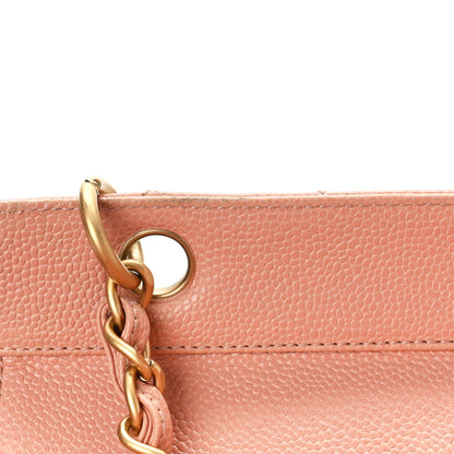 Chanel Caviar Quilted Petit Timeless Shopping Tote PTT Pink 12 of 13