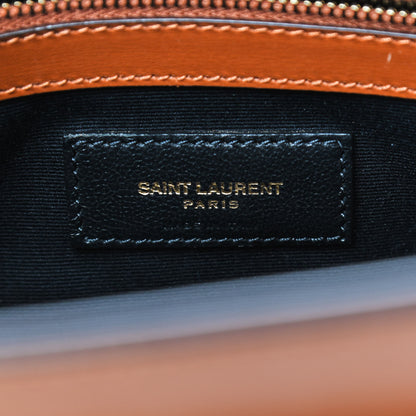 Saint Laurent Calfskin Small Manhattan Shopper Tote Brick 7 of 8