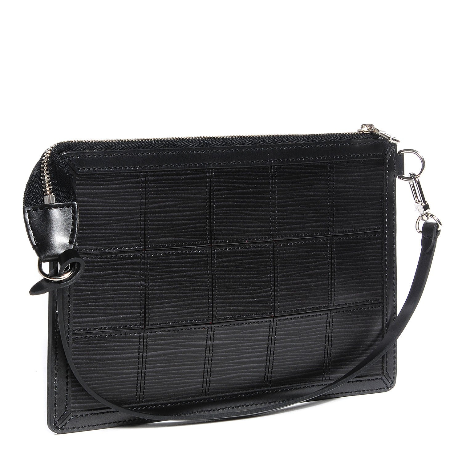 Louis Vuitton Epi Stretch Delmonico Pochette Black 3 of 7