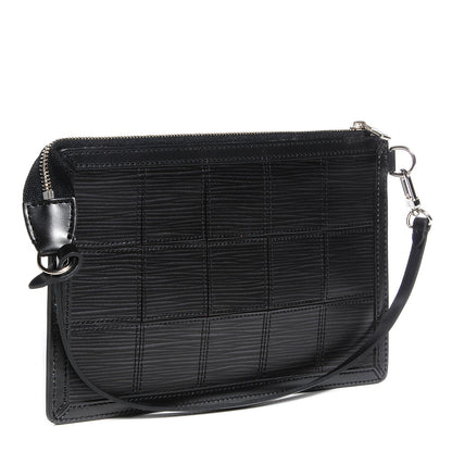 Louis Vuitton Epi Stretch Delmonico Pochette Black 3 of 7