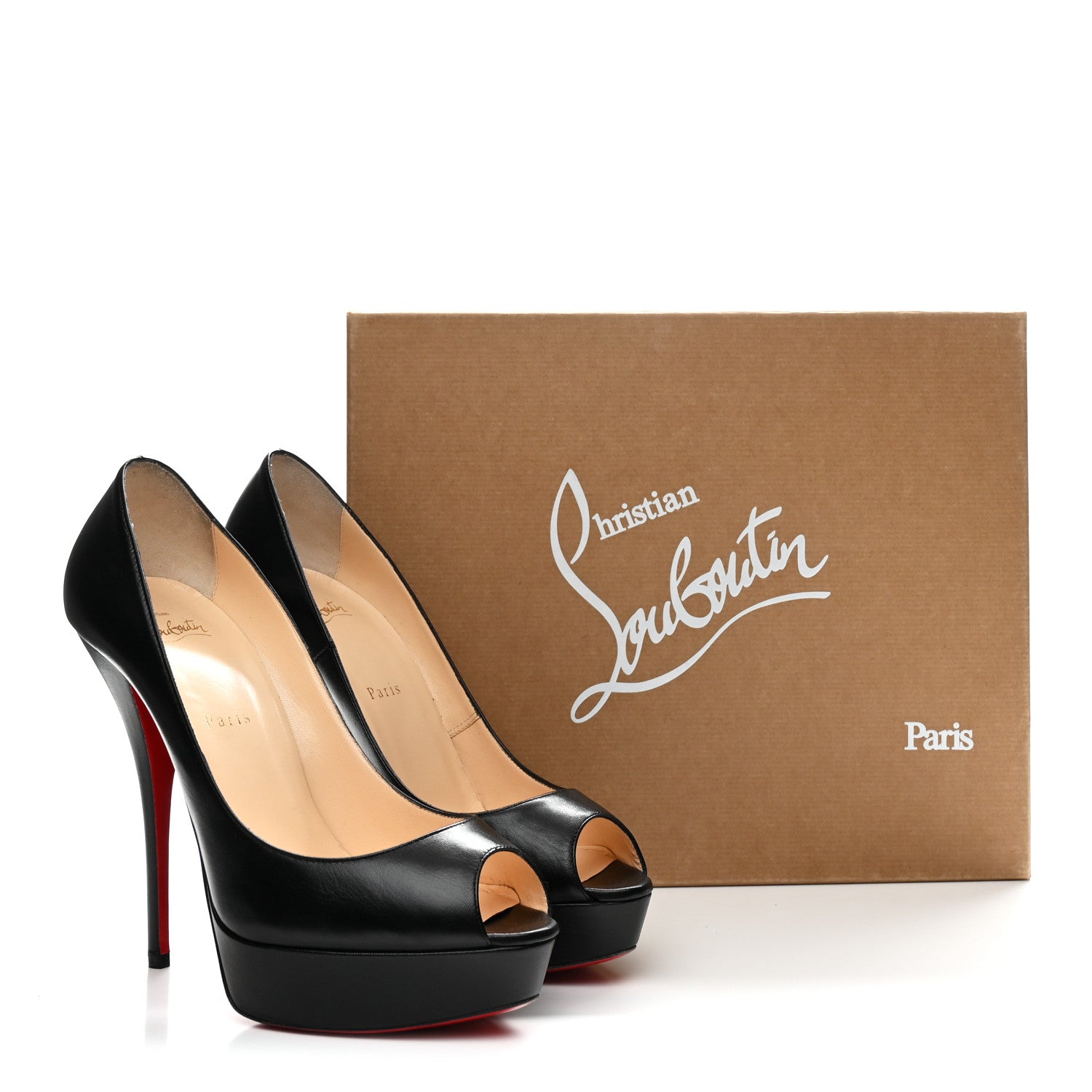 Christian Louboutin Kid Troca 140 Pumps 40.5 Black 18 of 18