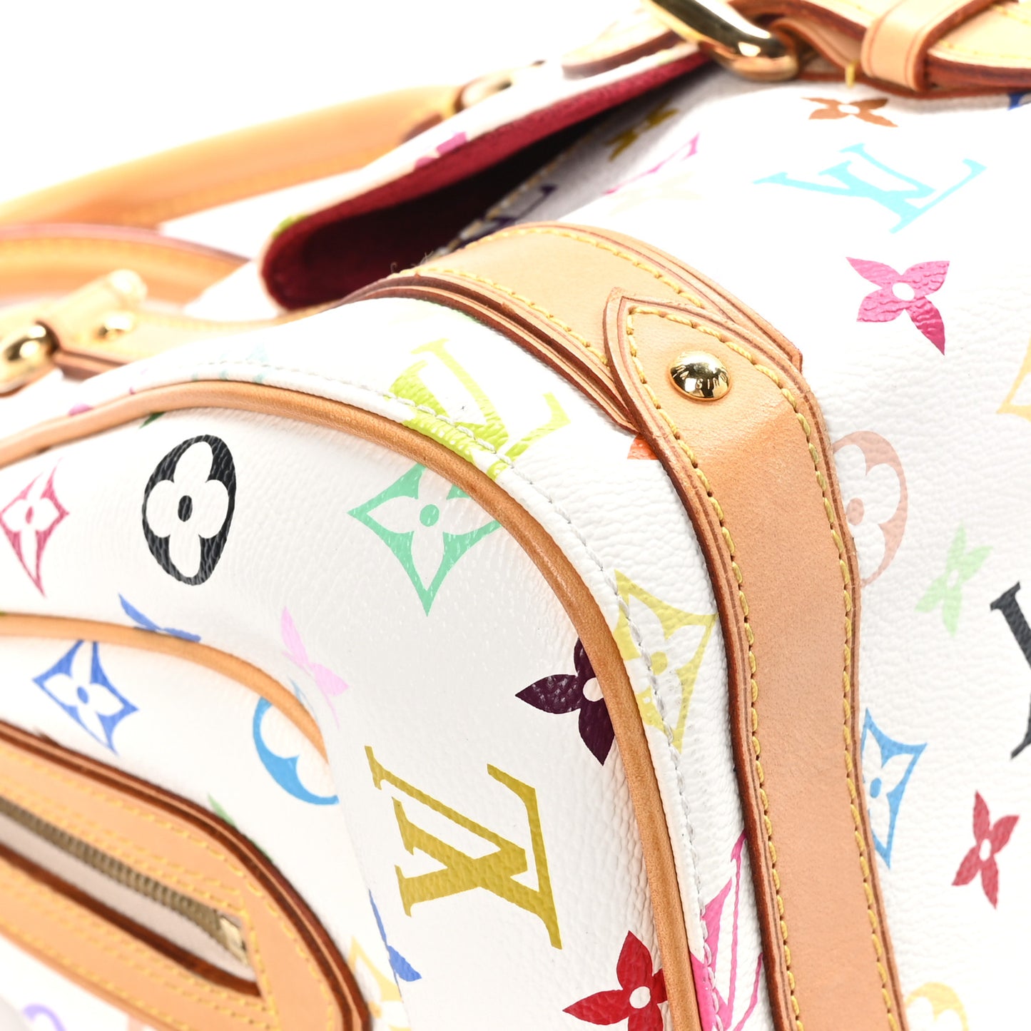 Monogram Multicolor Priscilla White