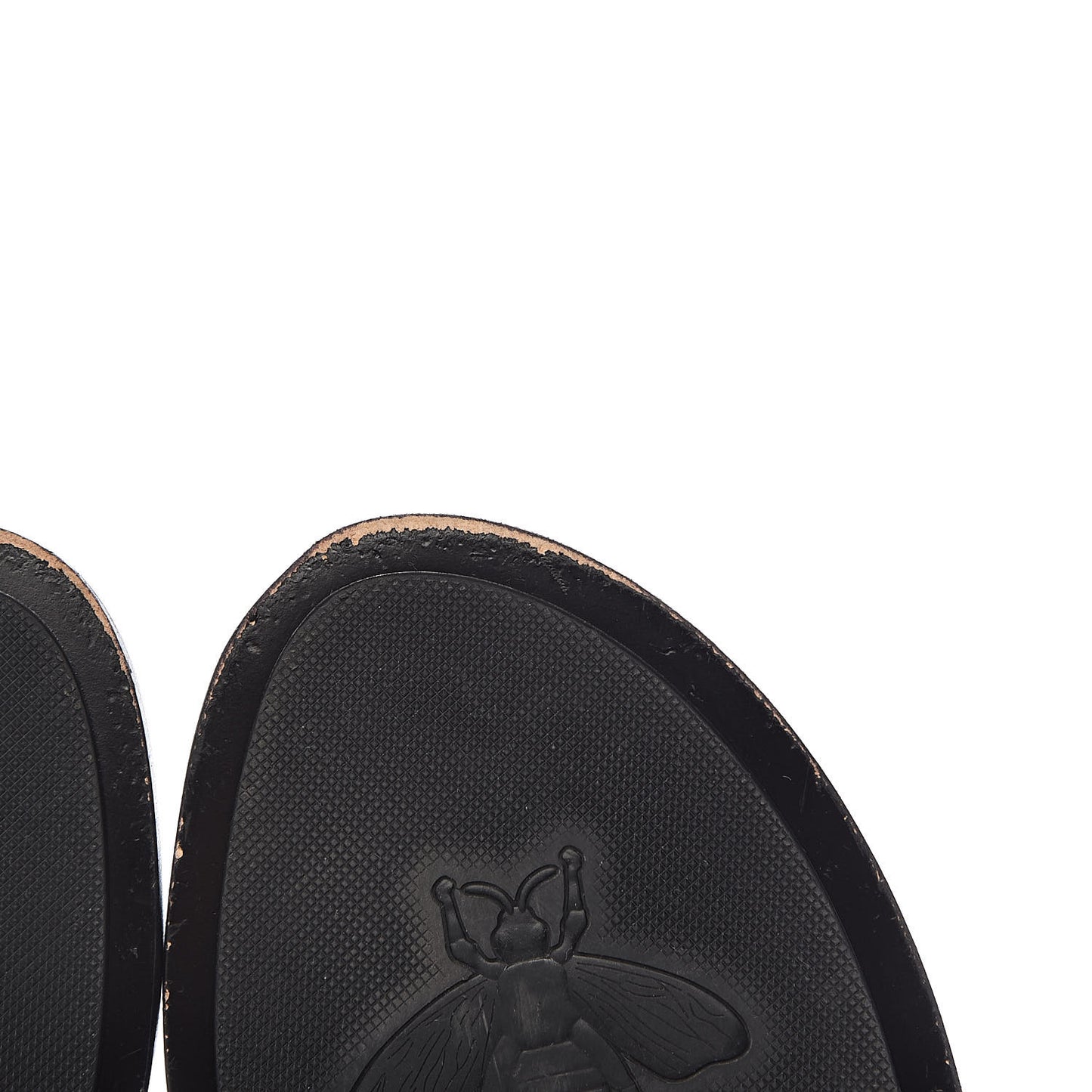 Calfskin GG Marmont Thong Sandals 41 Black