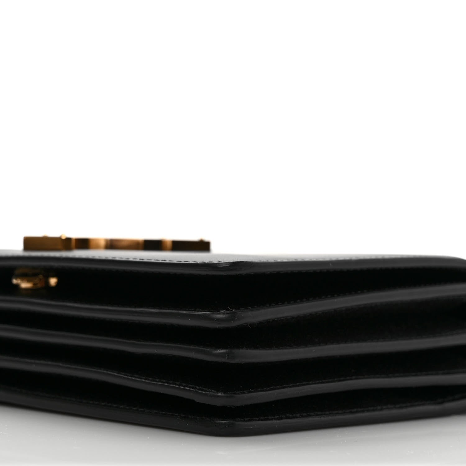 Saint Laurent Calfskin Monogram Small Dylan Shoulder Bag Black 8 of 8