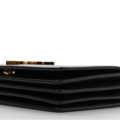 Saint Laurent Calfskin Monogram Small Dylan Shoulder Bag Black 8 of 8