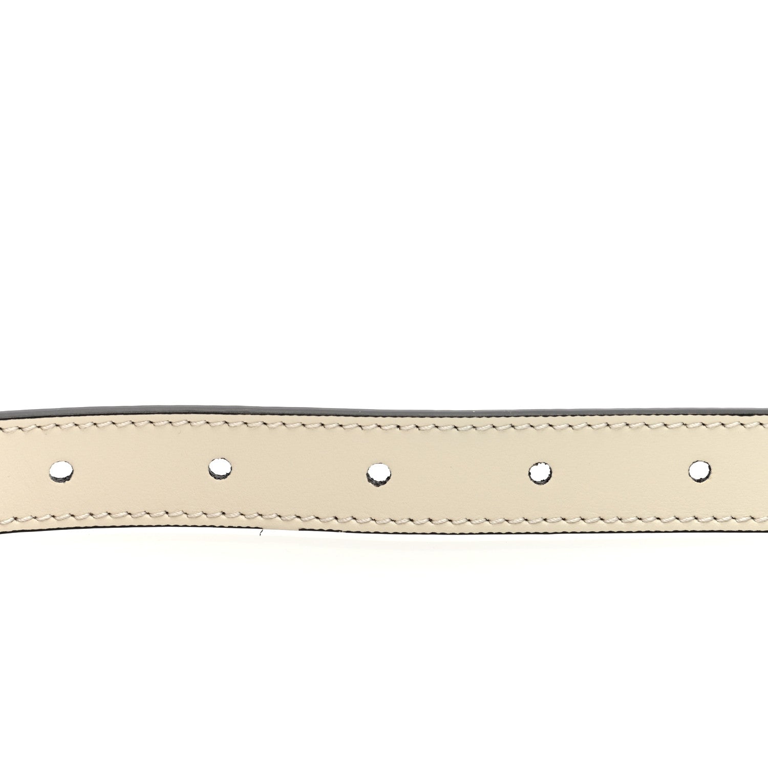 Gucci Calfskin GG Supreme Monogram Double G Reversible 20mm Belt 80 32 Acero 5 of 6