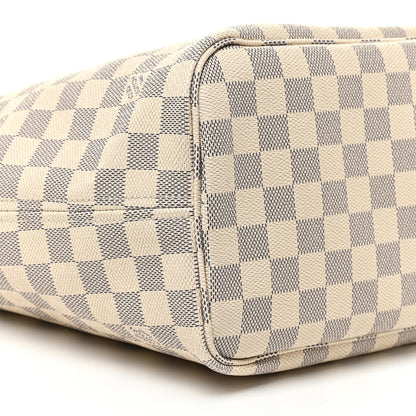 Louis Vuitton Damier Azur Neo Neverfull MM Rose Ballerine 9 of 25