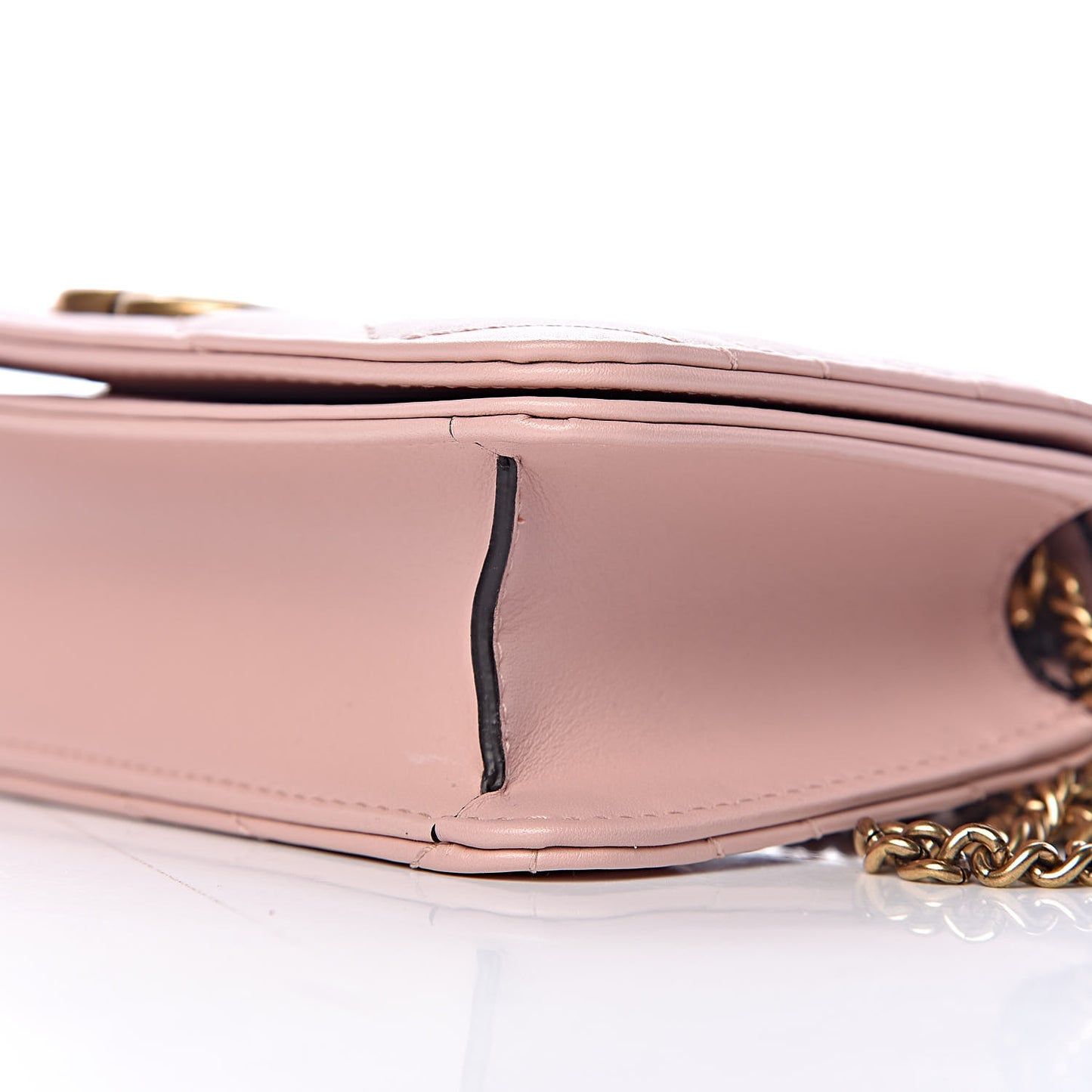 Calfskin Matelasse GG Marmont Mini Bag Perfect Pink