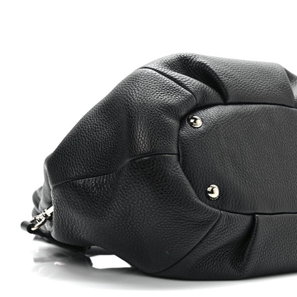 Prada Vitello Daino Shopping Tote Black 7 of 8