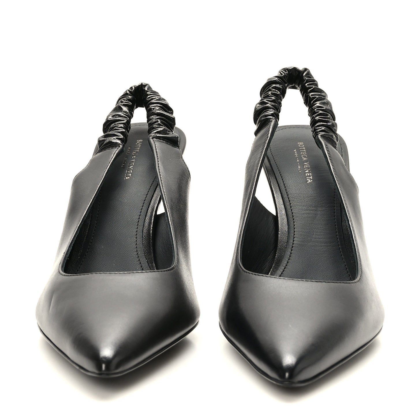 Nappa Point Sling Back Pumps 40.5 Black