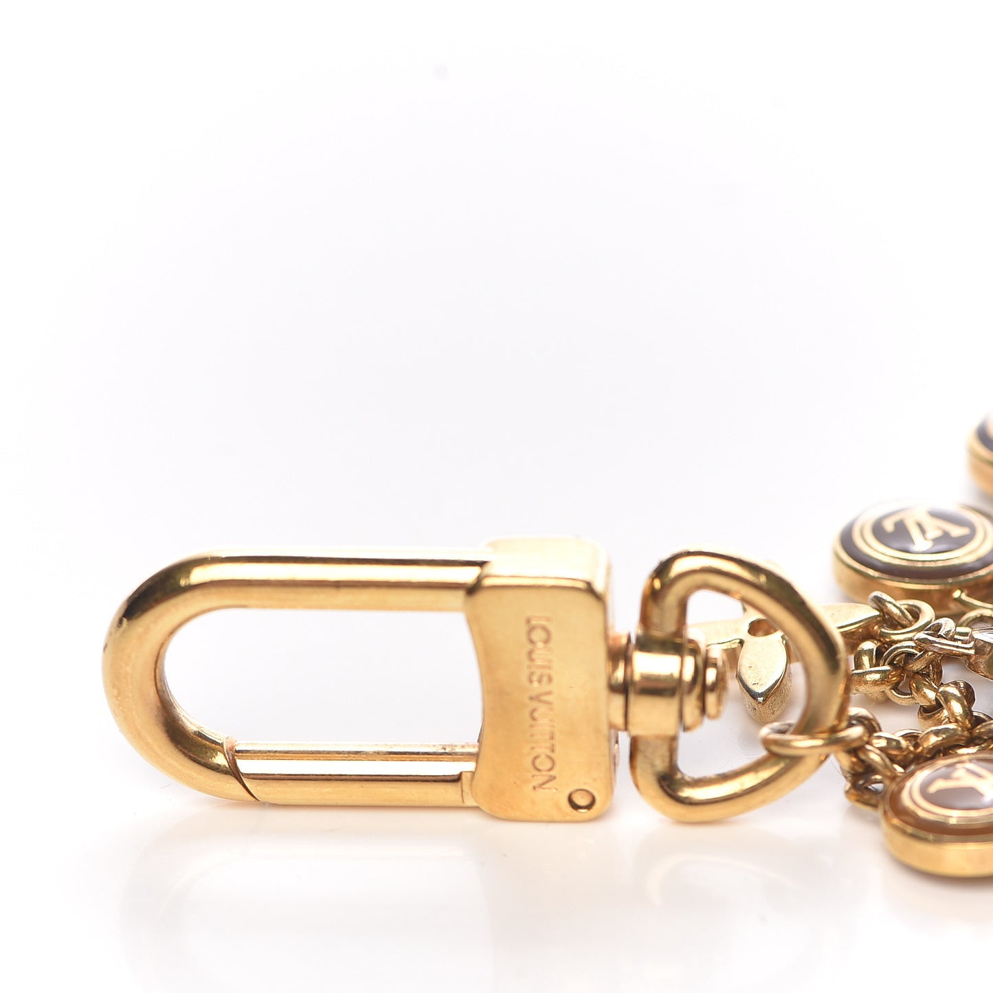 Pastilles Key Chain Bag Charm Brown