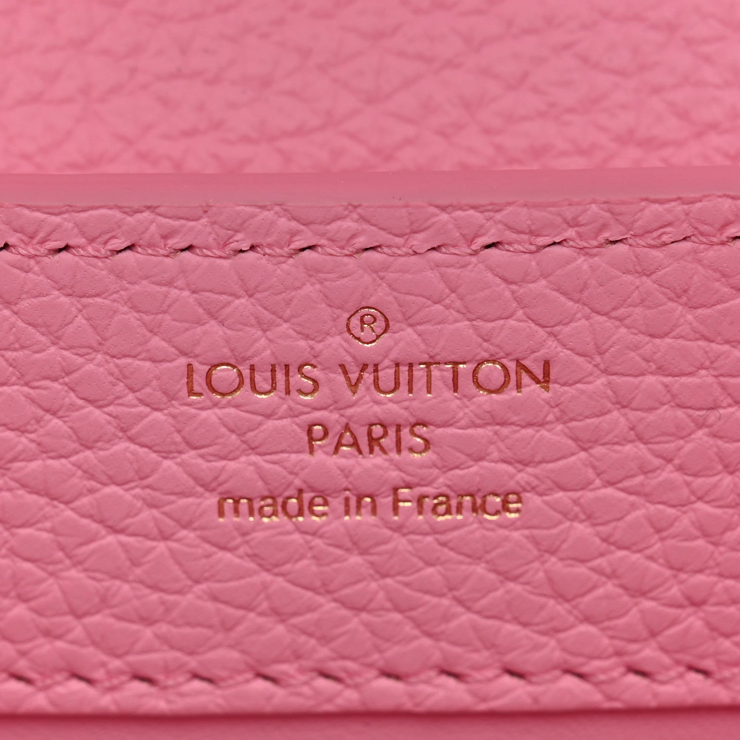 Louis Vuitton Taurillon Embellished Flower Handle Capucines Mini  Marshmallow Pink 5 of 8