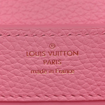 Louis Vuitton Taurillon Embellished Flower Handle Capucines Mini  Marshmallow Pink 5 of 8