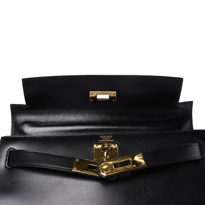 Hermes Box Kelly Sellier 28 Black 16 of 44
