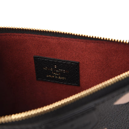 Louis Vuitton Empreinte Monogram Giant Multi Pochette Accessories Black Beige 9 of 10
