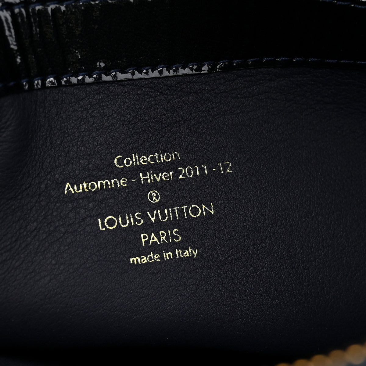 Louis Vuitton Shearling Pulsion Lockit Blue Marine 6 of 10