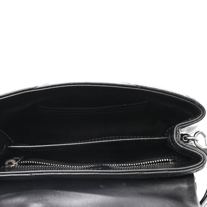Saint Laurent Calfskin Y Quilted Monogram Toy Loulou Crossbody Bag Black 5 of 9