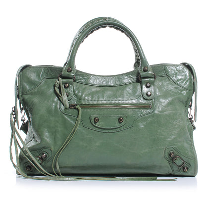 Balenciaga Agneau City Vert Thyme 1 of 9