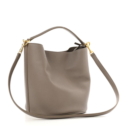 Celine Supple Grained Calfskin Bucket 16 Bag Pebble 4 of 11