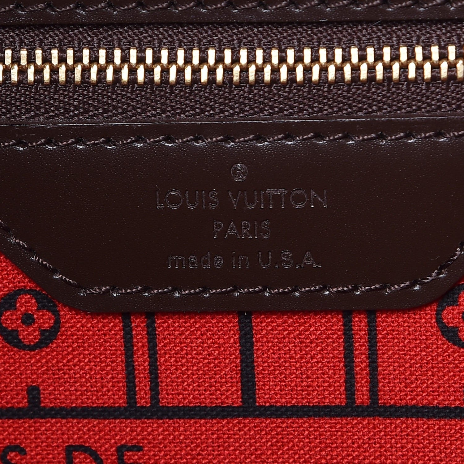 Louis Vuitton Damier Ebene Neverfull MM 6 of 7