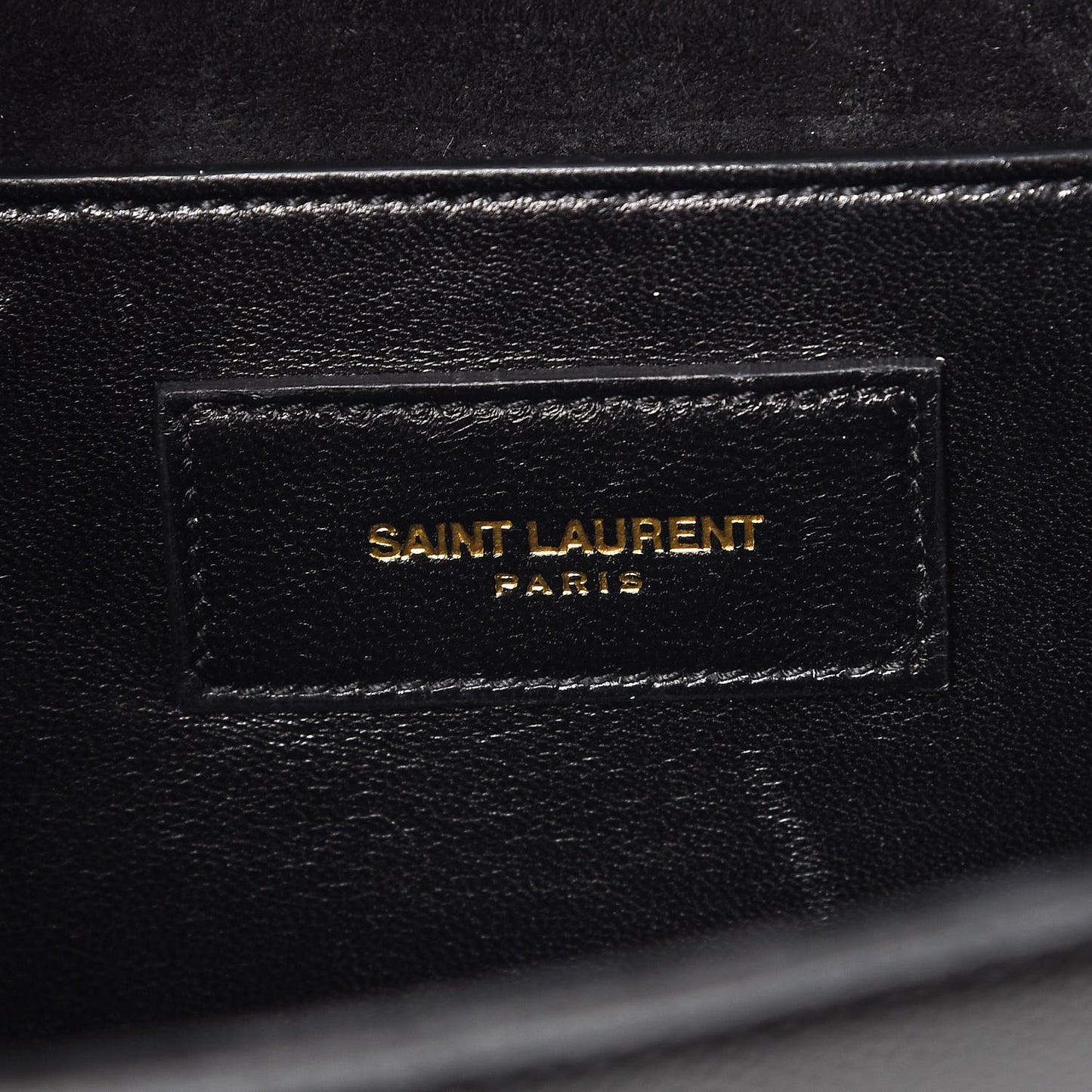 Patent Grain de Poudre Classic Monogram Cassandre Clutch Black