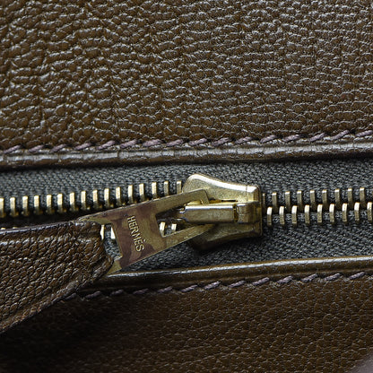 Hermes Chevre De Coromandel Kelly Retourne 32 Vert Bronze 27 of 50