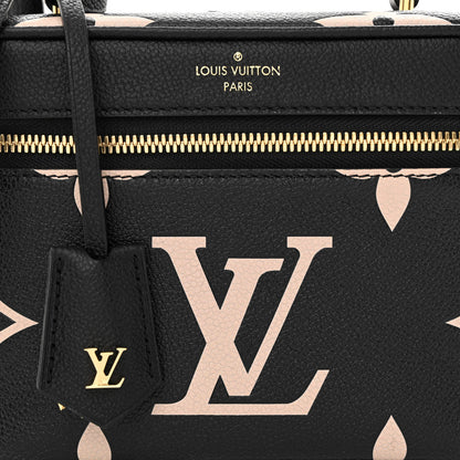 Louis Vuitton Empreinte Monogram Giant Vanity PM Black Beige 8 of 11