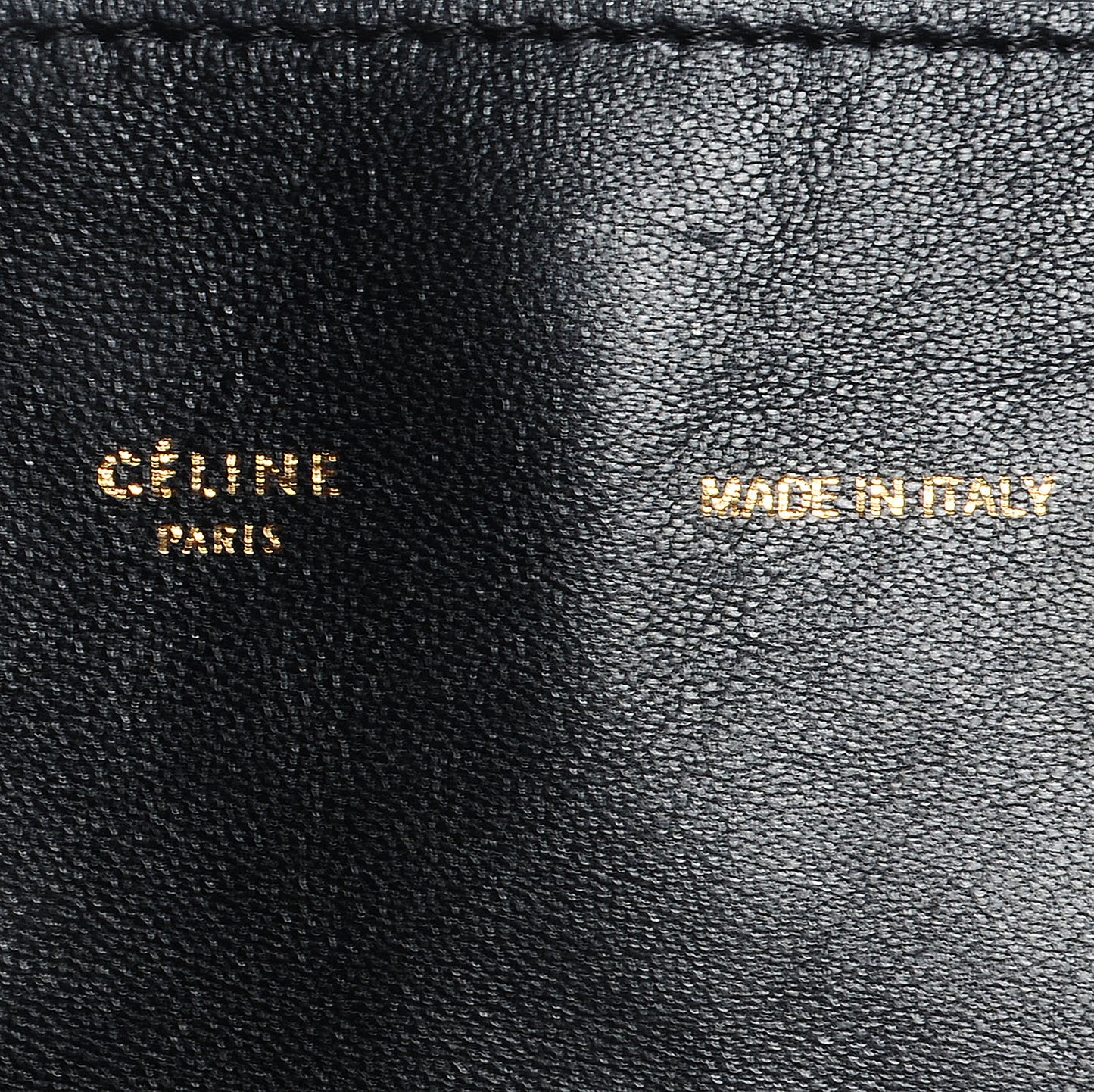 Shearling Calfskin Vertical Zip Gusset Cabas Black