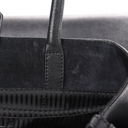 Fendi Vitello Elite Regular 2Jours Tote Black 7 of 12