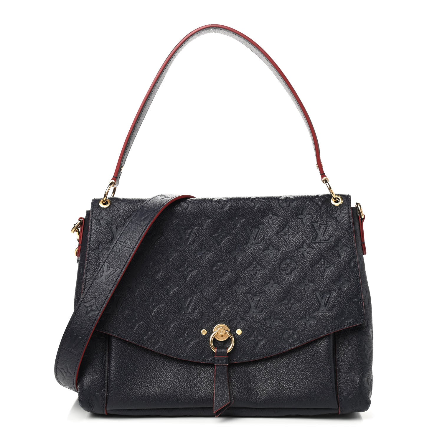 Louis Vuitton Empreinte Blanche MM Marine Rouge 1 of 8