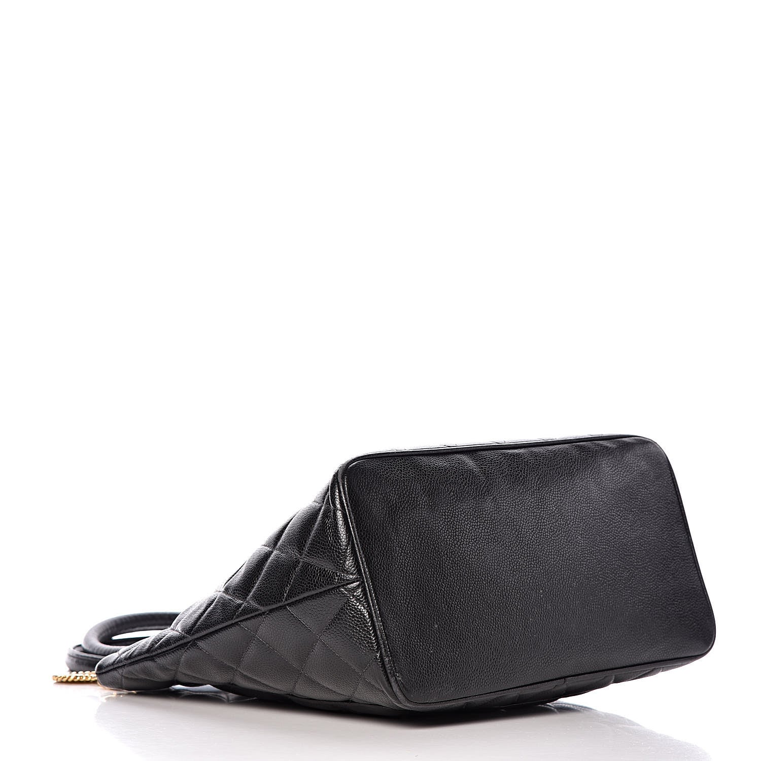 Chanel Caviar Quilted Medallion Tote Black 4 of 9