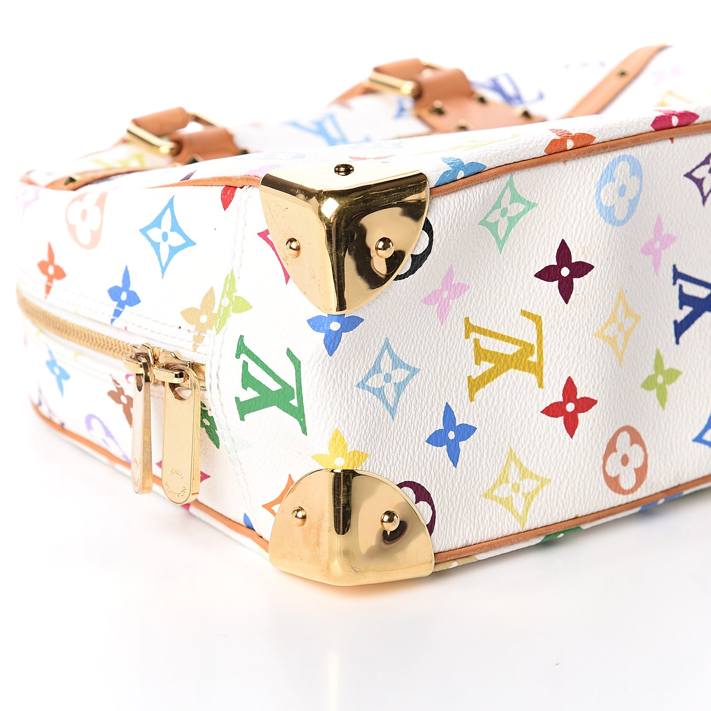 Monogram Multicolor Trouville White