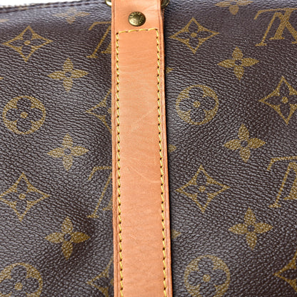 Louis Vuitton Monogram Keepall Bandouliere 55 14 of 17
