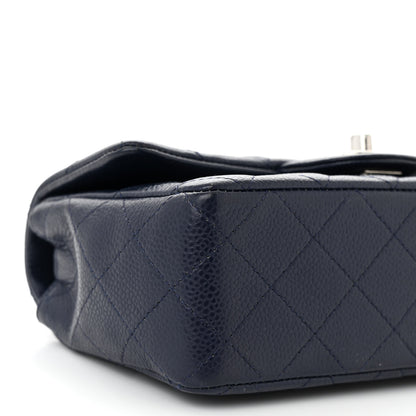 Chanel Caviar Quilted Mini Rectangular Flap Navy 9 of 10