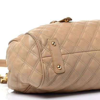 Marc Jacobs Calfskin Quilted Stam Beige 9 of 10