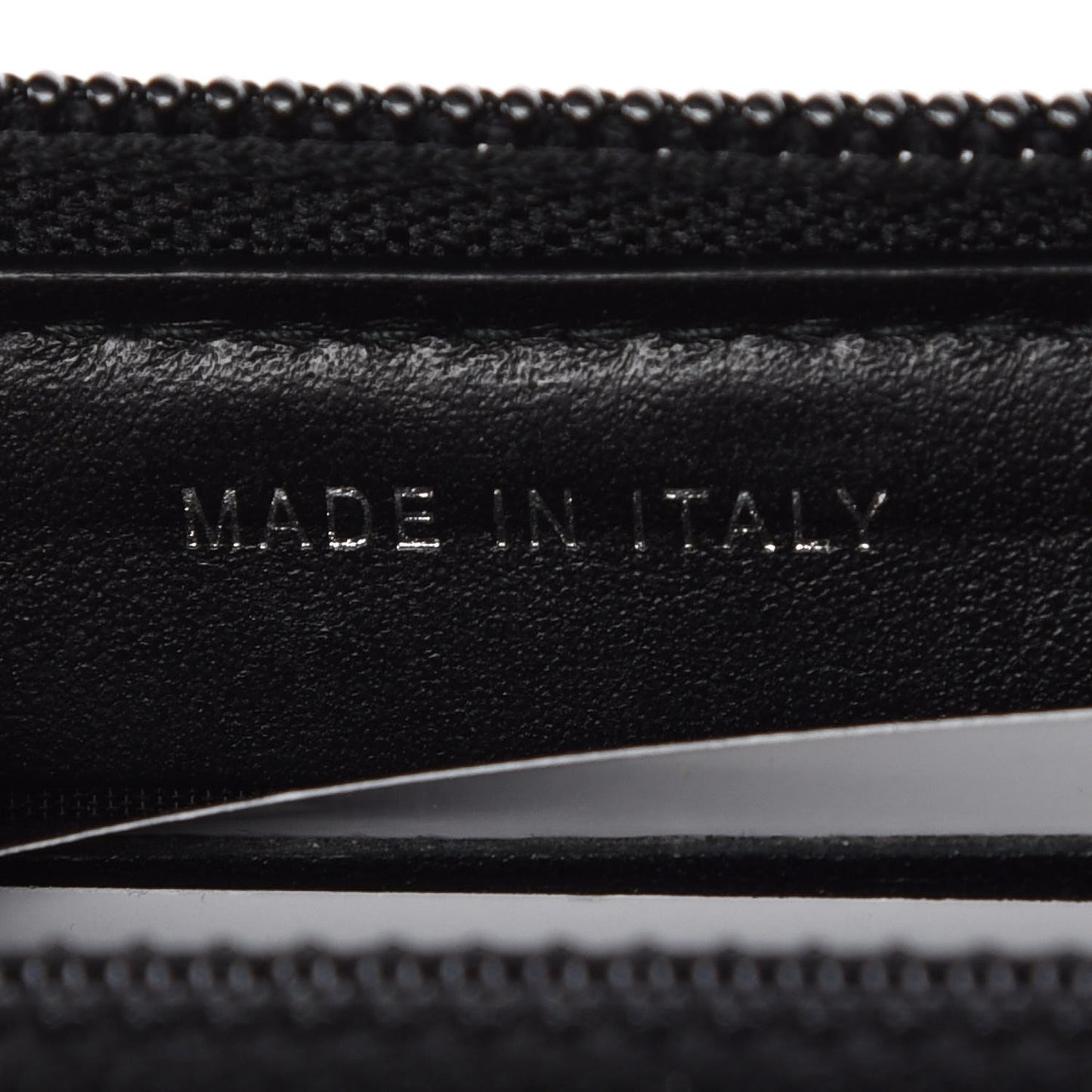 Caviar Quilted Small Boy Zip Around Wallet Black