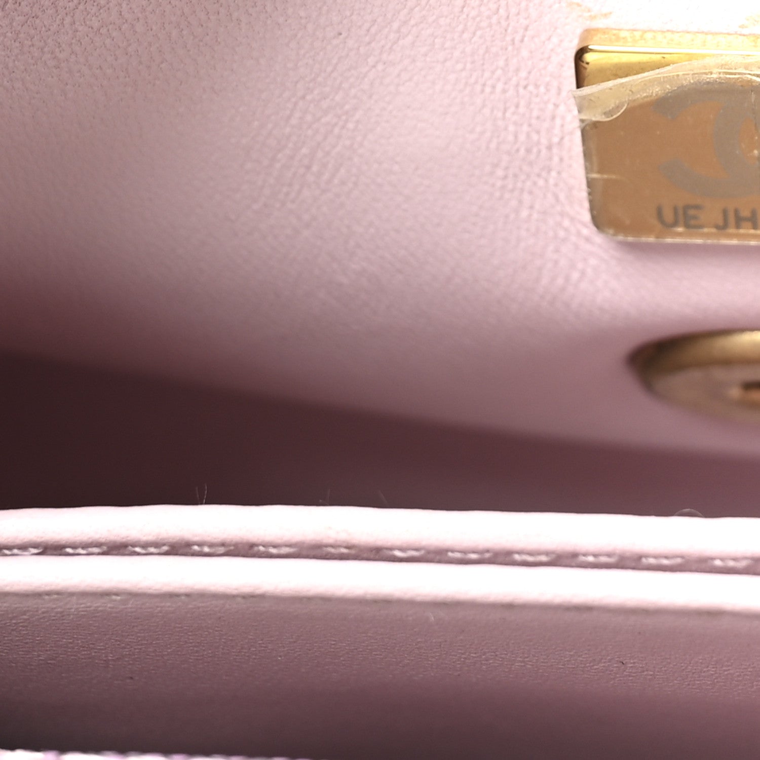 Chanel Iridescent Caviar Quilted Extra Mini Coco Handle Flap Light Pink 7 of 11