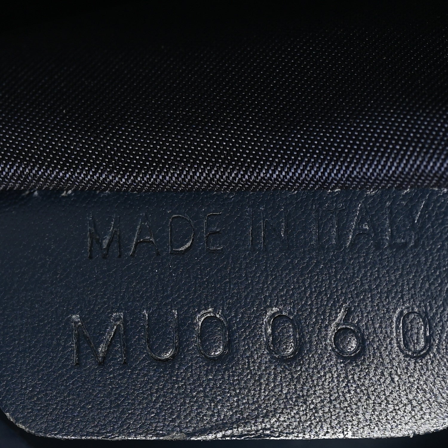 Christian Dior Monogram Mini Saddle Wristlet Navy Blue 6 of 8