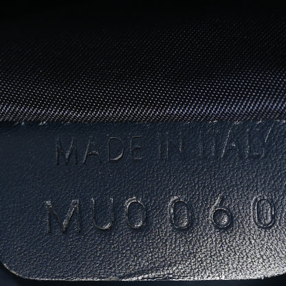 Christian Dior Monogram Mini Saddle Wristlet Navy Blue 6 of 8