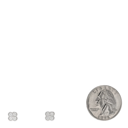 Tiffany Platinum Diamond Lace Earrings 2 of 4