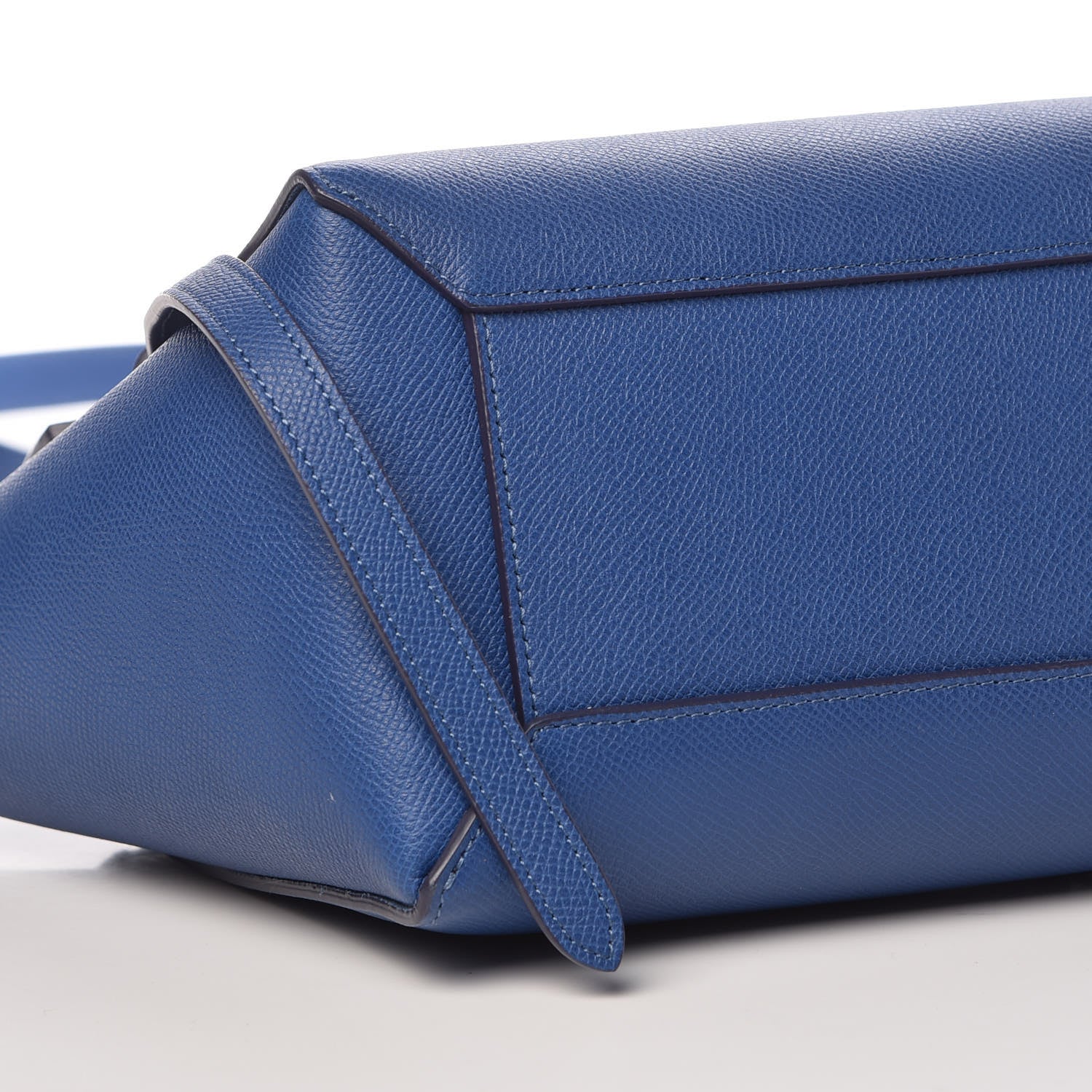 Celine Baby Grained Calfskin Micro Belt Bag Lazuli 5 of 10