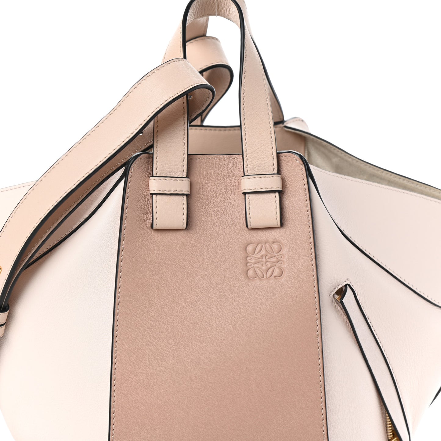 Calfskin Small Hammock Shoulder Bag Pink