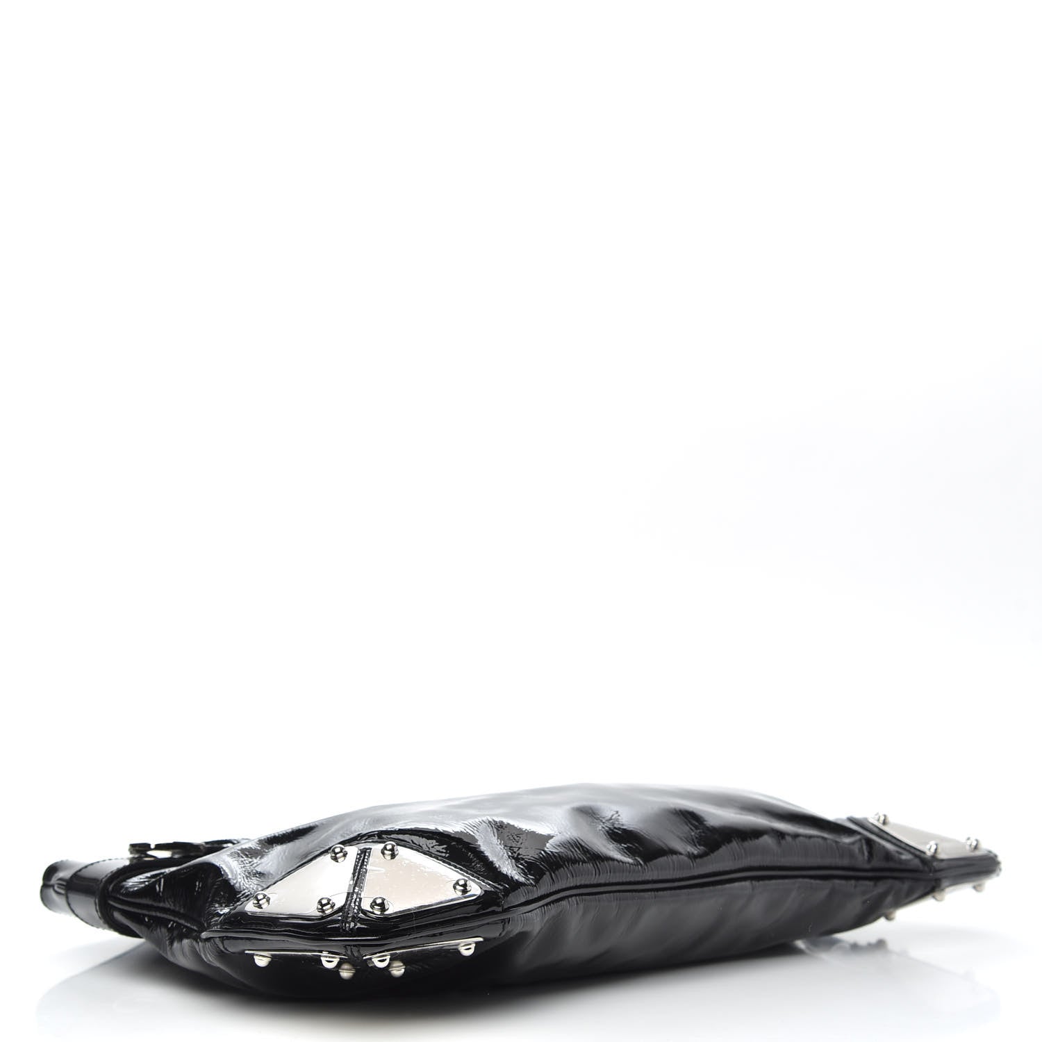 Gucci Patent Romy Medium Tote Black 4 of 9