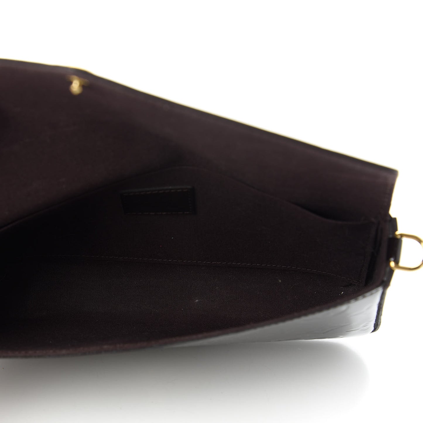 Vernis Pochette Felicie Chain Wallet Amarante