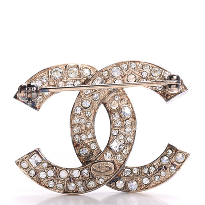 Chanel Baguette Crystal CC Small Brooch Gold 3 of 6