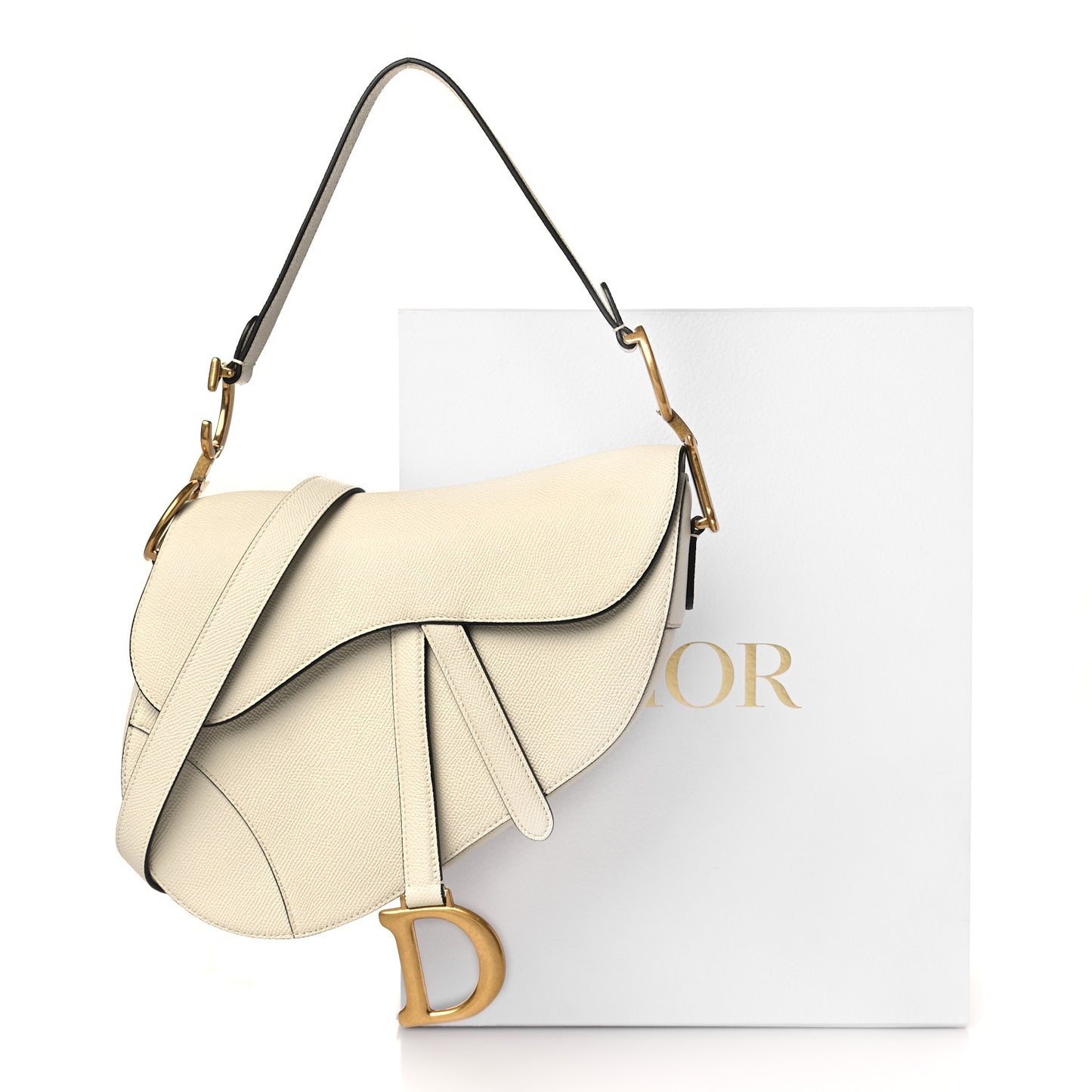 Lambskin Soft and Chain Pochette White