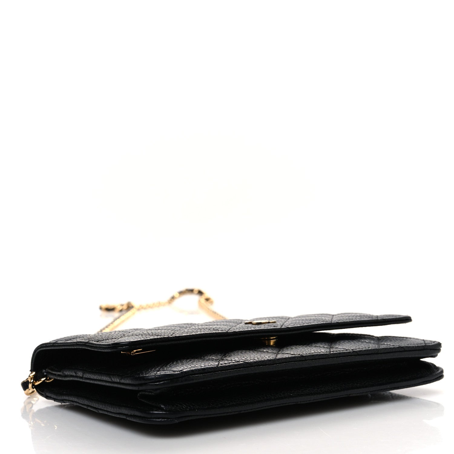 Chanel Caviar Quilted Wallet on Chain WOC Black 4 of 11