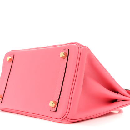 Hermes Swift Birkin 25 Rose Azalee 10 of 11