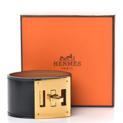 Hermes Chamonix Kelly Dog Bracelet Black 5 of 5